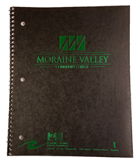 Moraine Valley 1 Subject Notebook
