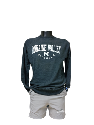 MENS FLEECE RAGLAN CREW