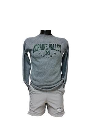MENS FLEECE RAGLAN CREW