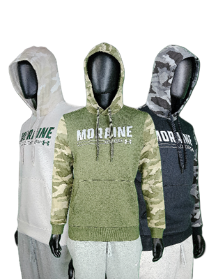 Mens Rival Fleece Hood With Camo
