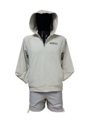 WEEKENDER 1/4 ZIP HOOD FADED